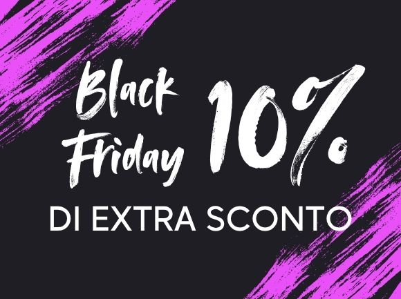 BLACK FRIDAY PER TUTTO IL WEEK END