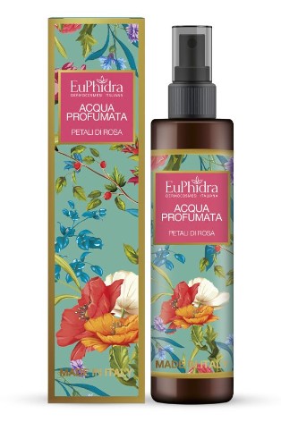 EUPHIDRA ACQUA PROFUMATA PETALI DI ROSA 125 ML - maxifarmacia.it