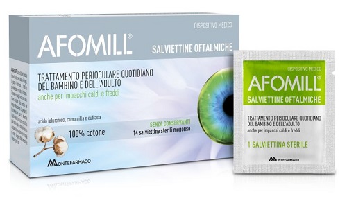 AFOMILL 14 SALVIETTINE OFTALMICHE - maxifarmacia.it