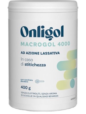 ONLIGOL MACROGOL 4000 400 G SENZA ZUCCHERO - maxifarmacia.it