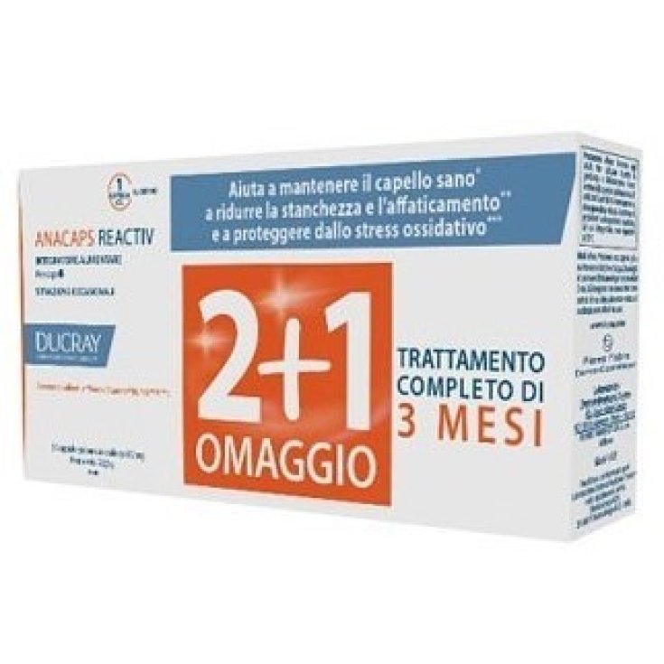 ANACAPS REACTIV TRIO 3 X 30 CAPSULE TRATTAMENTO 3 MESI - maxifarmacia.it