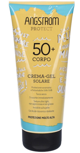 ANGSTROM SOLARE CORPO CREMA-GEL TOCCO SECCO SPF50+ 200 ML - maxifarmacia.it