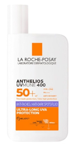 LA ROCHE POSAY ANTHELIOS FLUIDO UVMUNE 400 ANTIMACCHIE SPF50+ DA 50 ML - maxifarmacia.it