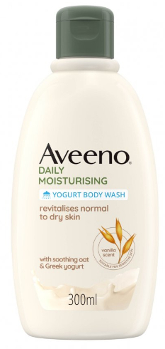 AVEENO BAGNO DOCCIA IDRATANTE VANIGLIA E AVENA 300 ML - maxifarmacia.it
