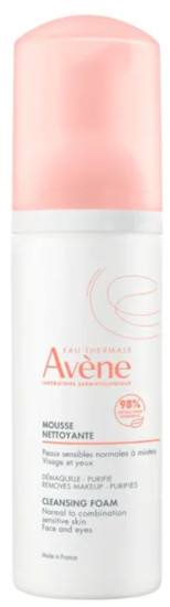 AVENE MOUSSE DETERGENTE VISO E OCCHI 150 ML - maxifarmacia.it
