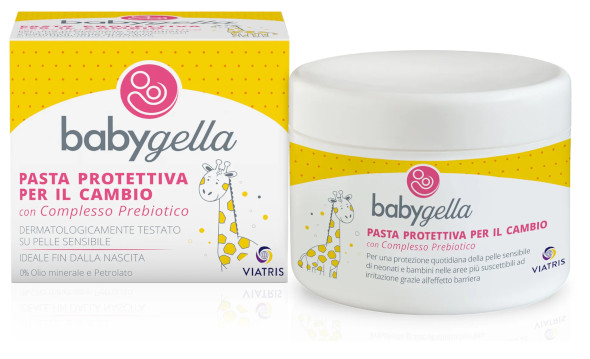 BABYGELLA PREBIOTIC PASTA PROTETTIVA PER IL CAMBIO 150ML - maxifarmacia.it