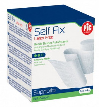 BENDA ELASTICA PIC SELF FIX SENZA LATTICE M 4X6 CM - maxifarmacia.it