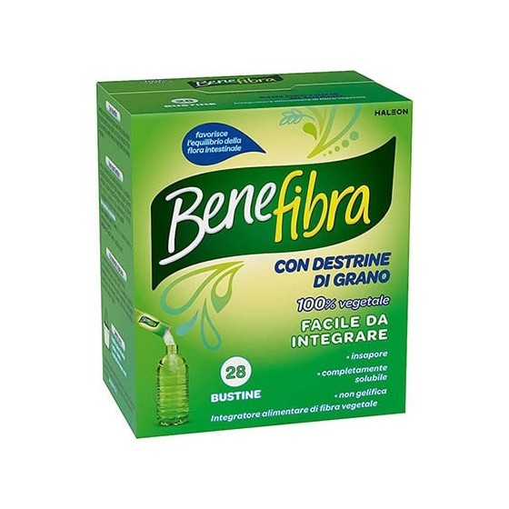 BENEFIBRA POLVERE 28 BUSTINE 3,5g - maxifarmacia.it