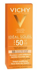 VICHY IDEAL SOLEIL EMULSIONE BB  EFFETTO ABBRONZATURA SPF50 50ml - maxifarmacia.it