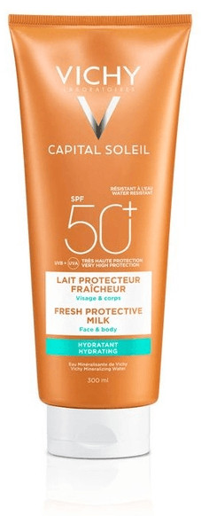 VICHY CAPITAL SOLEIL LATTE SOLARE IDRATANTE SPF50 300ml - maxifarmacia.it