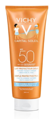 VICHY CAPITAL SOLEIL LATTE PROTETTIVO DELICATO PER BAMBINI SPF50 300ml - maxifarmacia.it