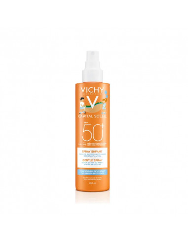 VICHY CAPITAL SOLEIL BAMBINI SPRAY WATER RESISTANT SPF50+ 200 ml - maxifarmacia.it