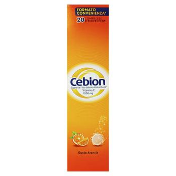 CEBION ARANCIA 20 COMPRESSE EFFERVESCENTI - maxifarmacia.it