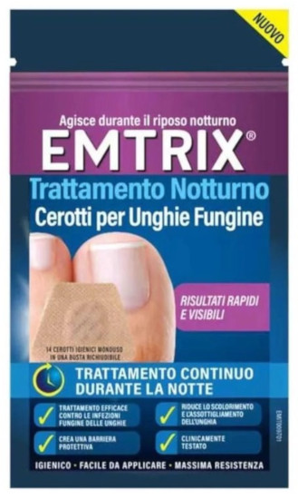 EMTRIX 14 CEROTTI NOTTURNI MONOUSO - maxifarmacia.it