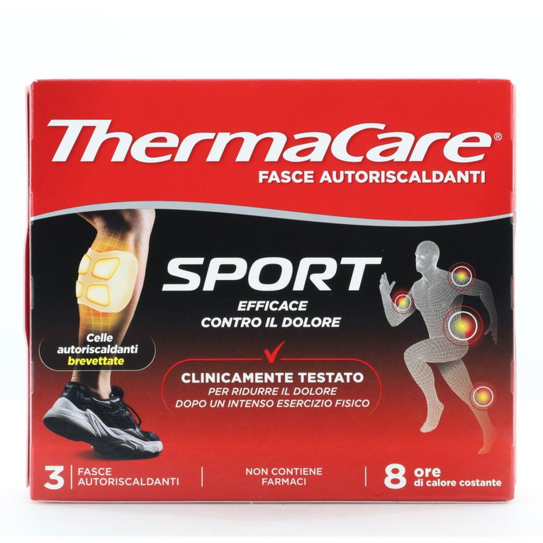 THERMACARE SPORT 3 CEROTTO RISCALDANTI - maxifarmacia.it