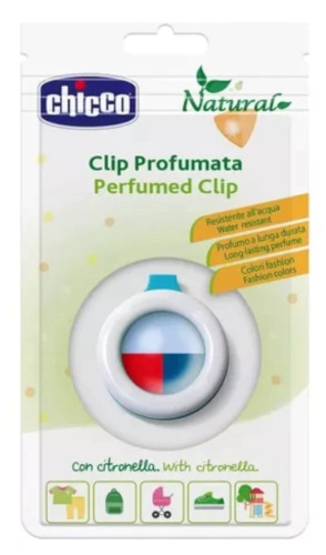 CHICCO ANTIZANZARE NATURAL CLIP PROFUMATA COLORI ASSORTITI - maxifarmacia.it