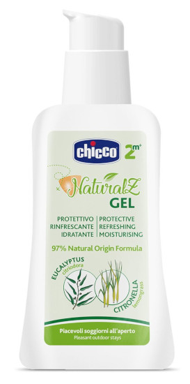 CHICCO ANTIZANZARE NATURAL GEL PROTETTIVO E RINFRESCANTE 60 ML - maxifarmacia.it