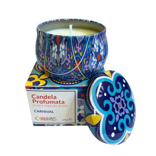 MAIOLICHE COLORS CANDELA CARNIVAL 120g - maxifarmacia.it