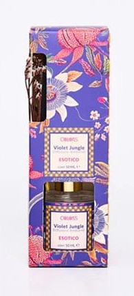 COLORS DIFFUSORE AMBIENTE ESOTICO VIOLET JUNGLE 50 ML - maxifarmacia.it