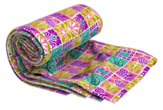 MAIOLICHE COLORS PLAID FANTASIA VIOLET - maxifarmacia.it