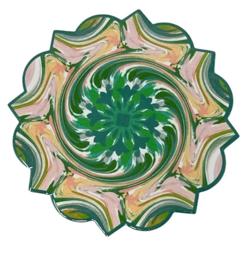 COLORS SOTTOTUTTO IN CERAMICA NOTTINGHAM FLOWER - maxifarmacia.it