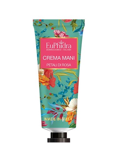 EUPHIDRA CREMA MANI PETALI DI ROSA 50 ML - maxifarmacia.it