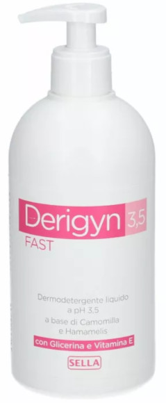 DERIGYN 3.5 FAST DERMODETERGENTE 500 ML - maxifarmacia.it
