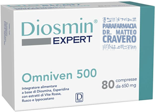 DIOSMIN EXPERT OMNIVEN 500 DA 80 COMPRESSE - maxifarmacia.it