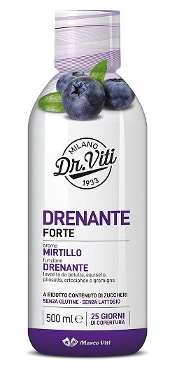 MARCO VITI DRENANTE FORTE MIRTILLO 500 ML - maxifarmacia.it