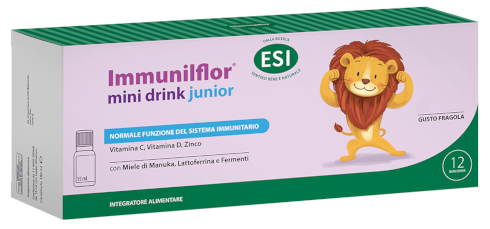 ESI IMMUNILFLOR JUNIOR 12 MINI DRINK - maxifarmacia.it