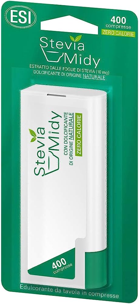 ESI STEVIA MIDY 400 COMPRESSE - maxifarmacia.it