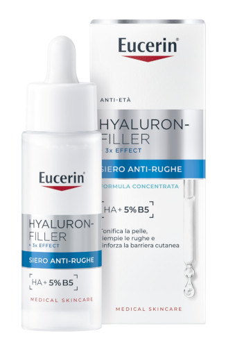 EUCERIN HYALURON-FILLER + 3X EFFECT SIERO ANTI-RUGHE 30 ML - maxifarmacia.it