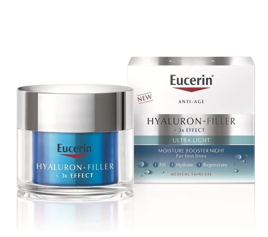 EUCERIN HYALURON-FILLER BOOSTER IDRATANTE NOTTE 50 ML - maxifarmacia.it