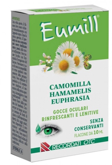EUMILL GOCCE OCULARI RINFRESCANTI E LENITIVE FLACONE 10 ML - maxifarmacia.it