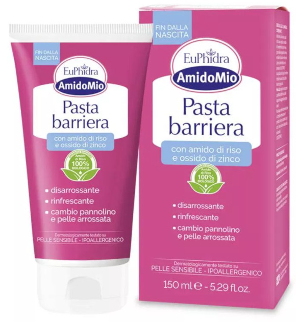 EUPHIDRA AMIDOMIO PASTA BARRIERA 150ML - maxifarmacia.it