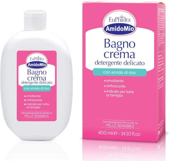 EUPHIDRA AMIDOMIO BAGNO CREMA 400ML - maxifarmacia.it