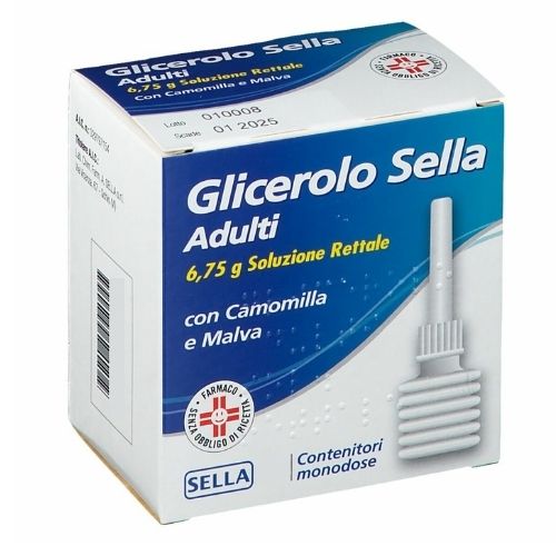 GLICEROLO SELLA*12CONT 6,75G - maxifarmacia.it