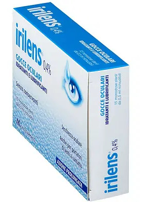 GOCCE OCULARI IRILENS 10 FLACONCINI DA 0,5 ML - maxifarmacia.it