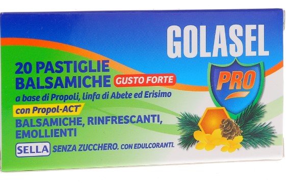 GOLASEL PRO 20 PASTIGLIE BALSAMICHE FORTI - maxifarmacia.it