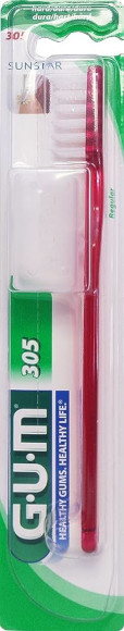 GUM CLASSIC 305 SPAZZOLINO DURO REGULAR - maxifarmacia.it