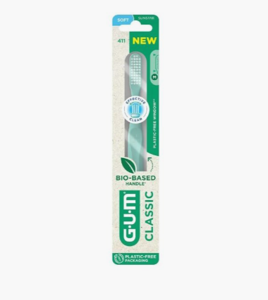 GUM CLASSIC 411 SPAZZOLINO MORBIDO REGULAR - maxifarmacia.it