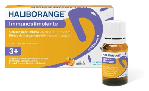 HALIBORANGE IMMUNO 10 FLACONCINI DA 10 ML - maxifarmacia.it