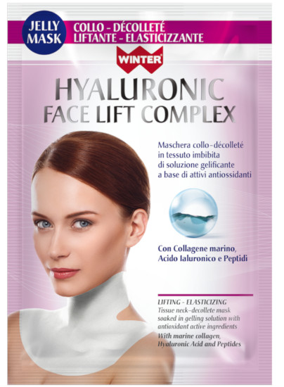 WINTER HYALURONIC FACE LIFT COMPLEX JELLY MASK COLLO DECOLLETE LIFTANTE - maxifarmacia.it