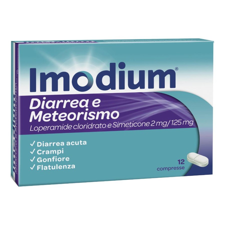 IMODIUM DIARREA E METEOR*12CPR - maxifarmacia.it