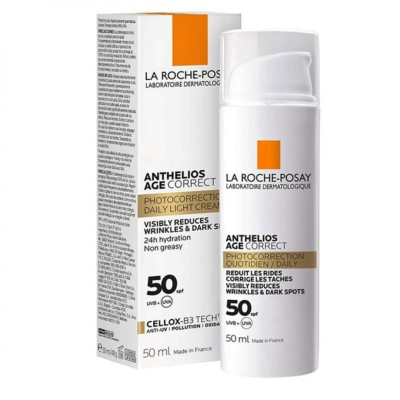 LA ROCHE POSAY ANTHELIOS AGE CORRECT SPF50 CELLOX-B3 TECH 50ML - maxifarmacia.it