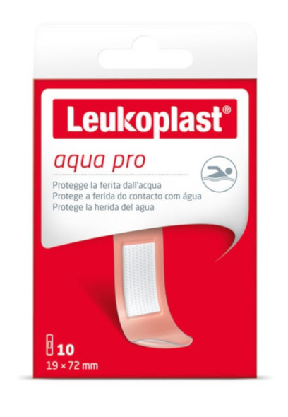 LEUKOPLAST AQUA PRO 10 CEROTTI IMPERMEABILI 72X19 - maxifarmacia.it