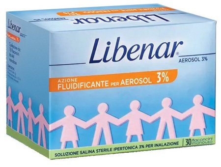 LIBENAR AEROSOL SOLUZIONE  IPERTONICA 3% DA 30 FIALE - maxifarmacia.it
