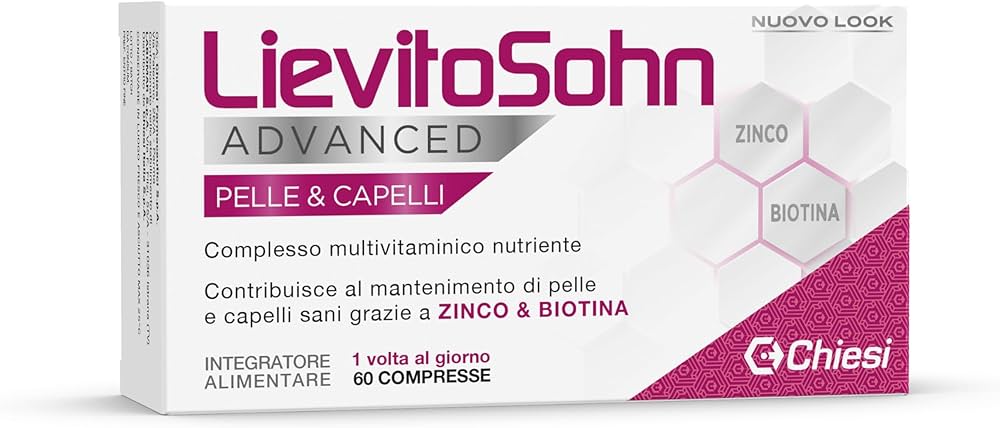 LIEVITOSOHN ADVANCED PELLE E CAPELLI 60 COMPRESSE - maxifarmacia.it