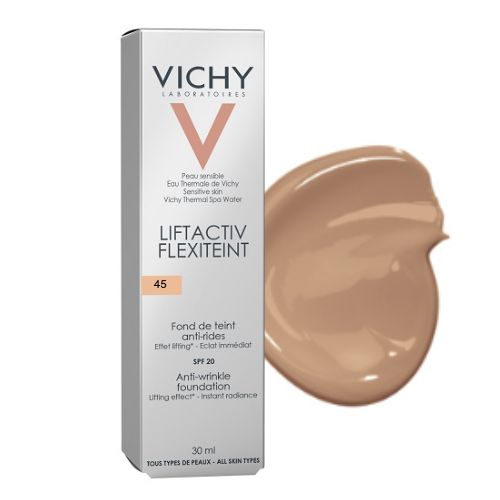 VICHY LIFTACTIV FLEXITEINT FONDOTINTA ANTIRUGHE 45 GOLD 30ml - maxifarmacia.it