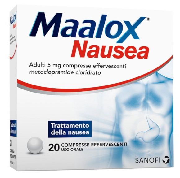 MAALOX NAUSEA*20CPR EFF 5MG - maxifarmacia.it